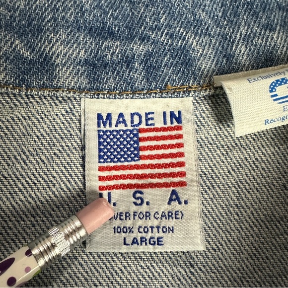 Globemaster C17 Vintage Denim Jacket Size Large - Picture 4 of 8